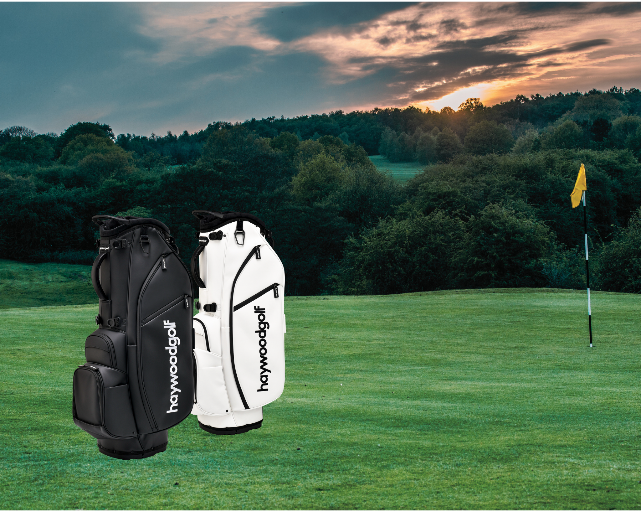 Haywood Golf Bag in use