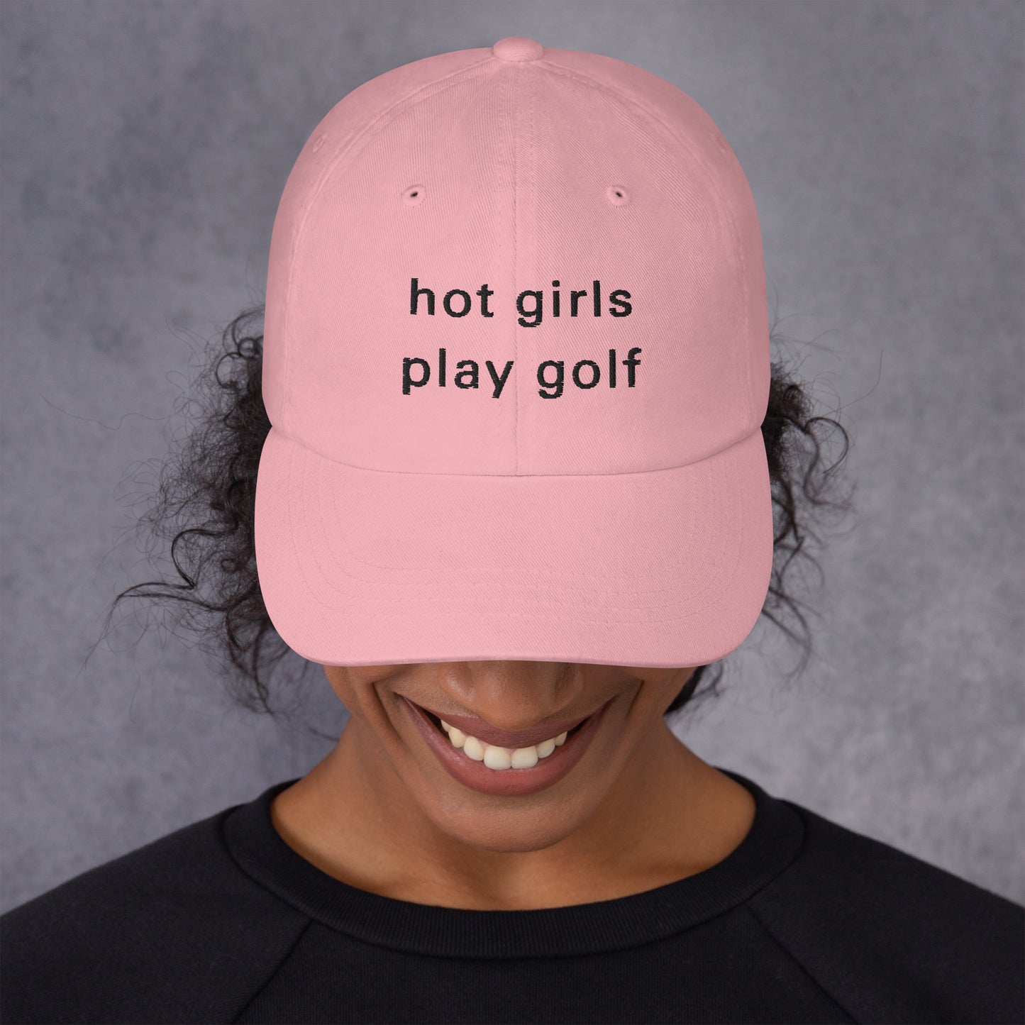 golf pink caps