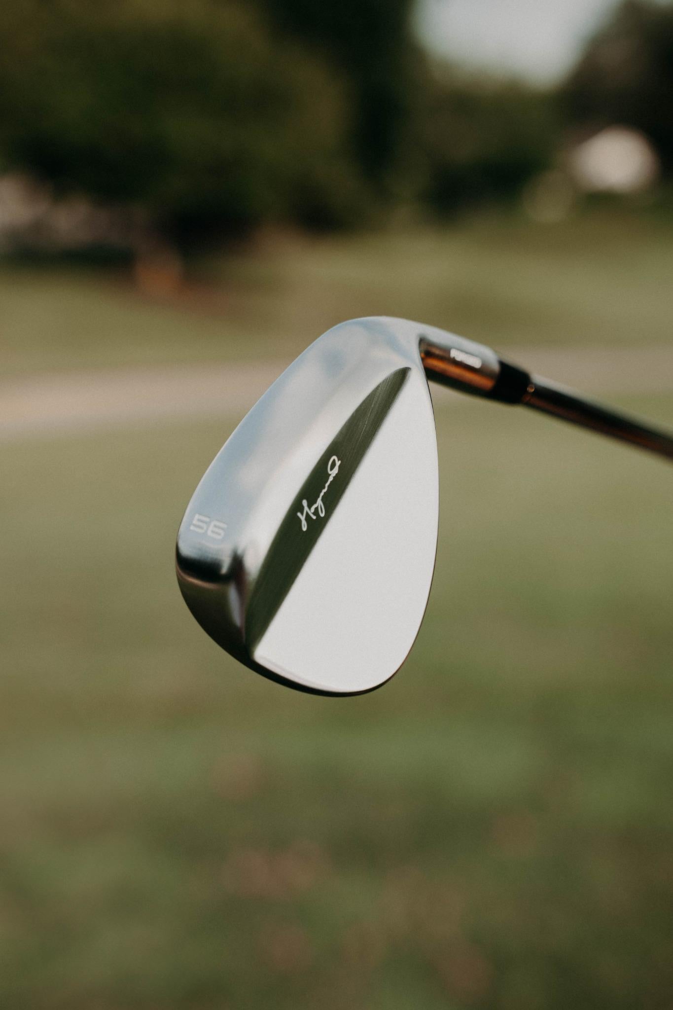 Player using Signature Wedges