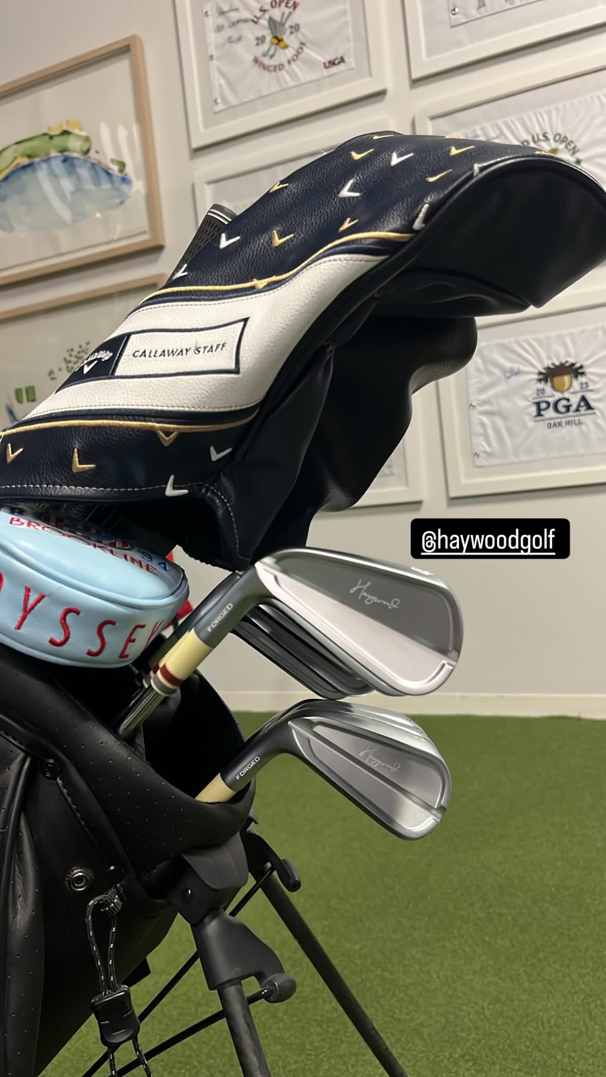 Player using Haywood CB's
