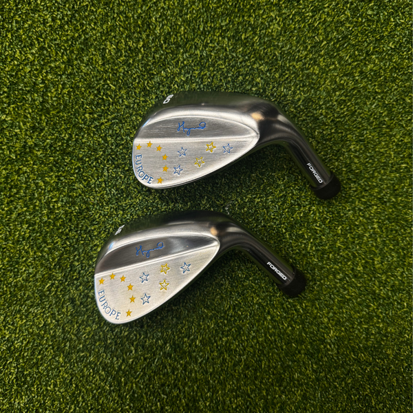 Haywood “Blue &amp; Gold” Europe Wedges – 56° & 60° RH Limited Edition