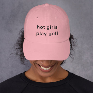 golf pink caps