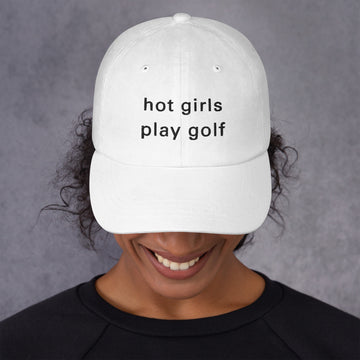 golf caps white