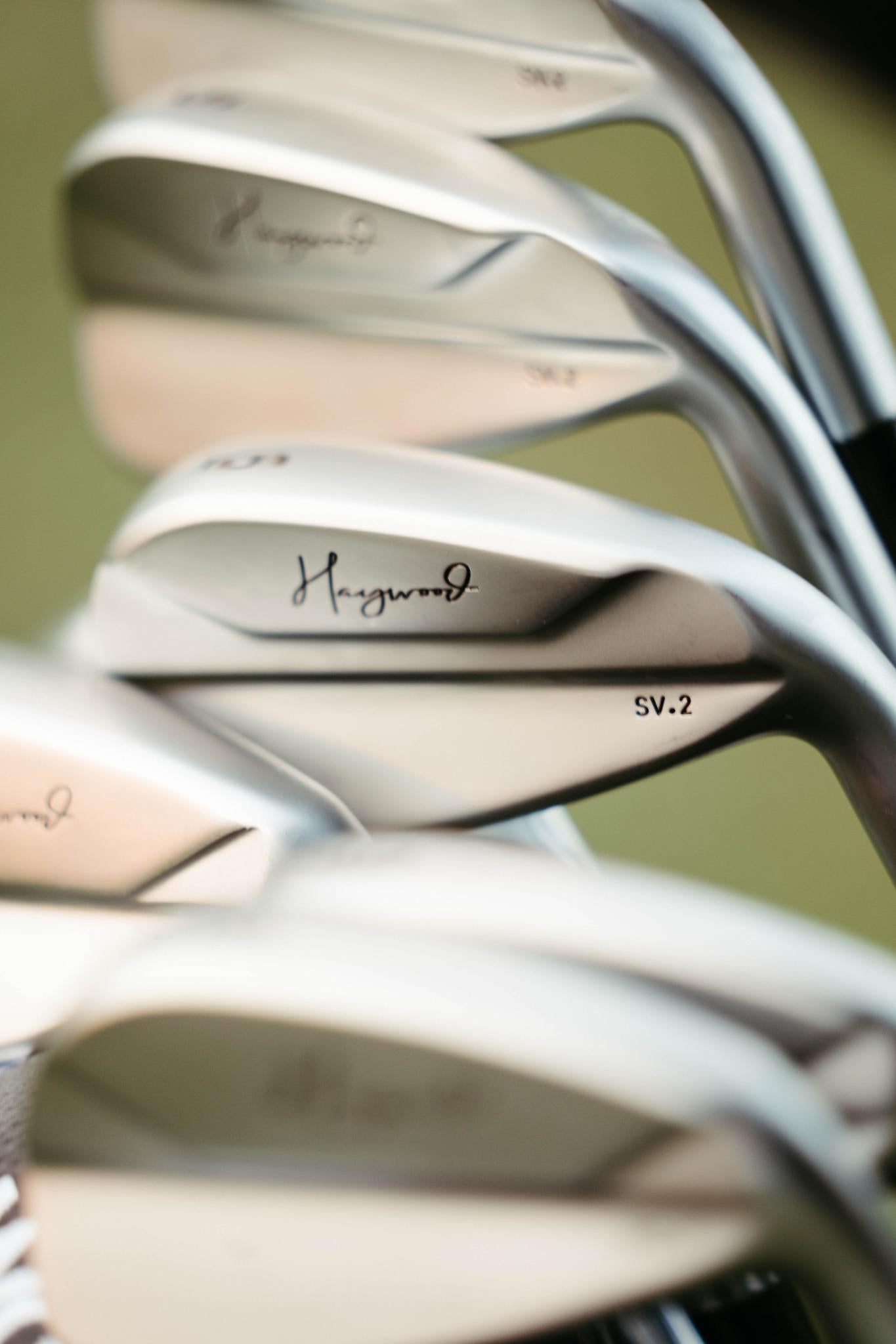 Player using SV.2 Irons (Game Improvement Model)