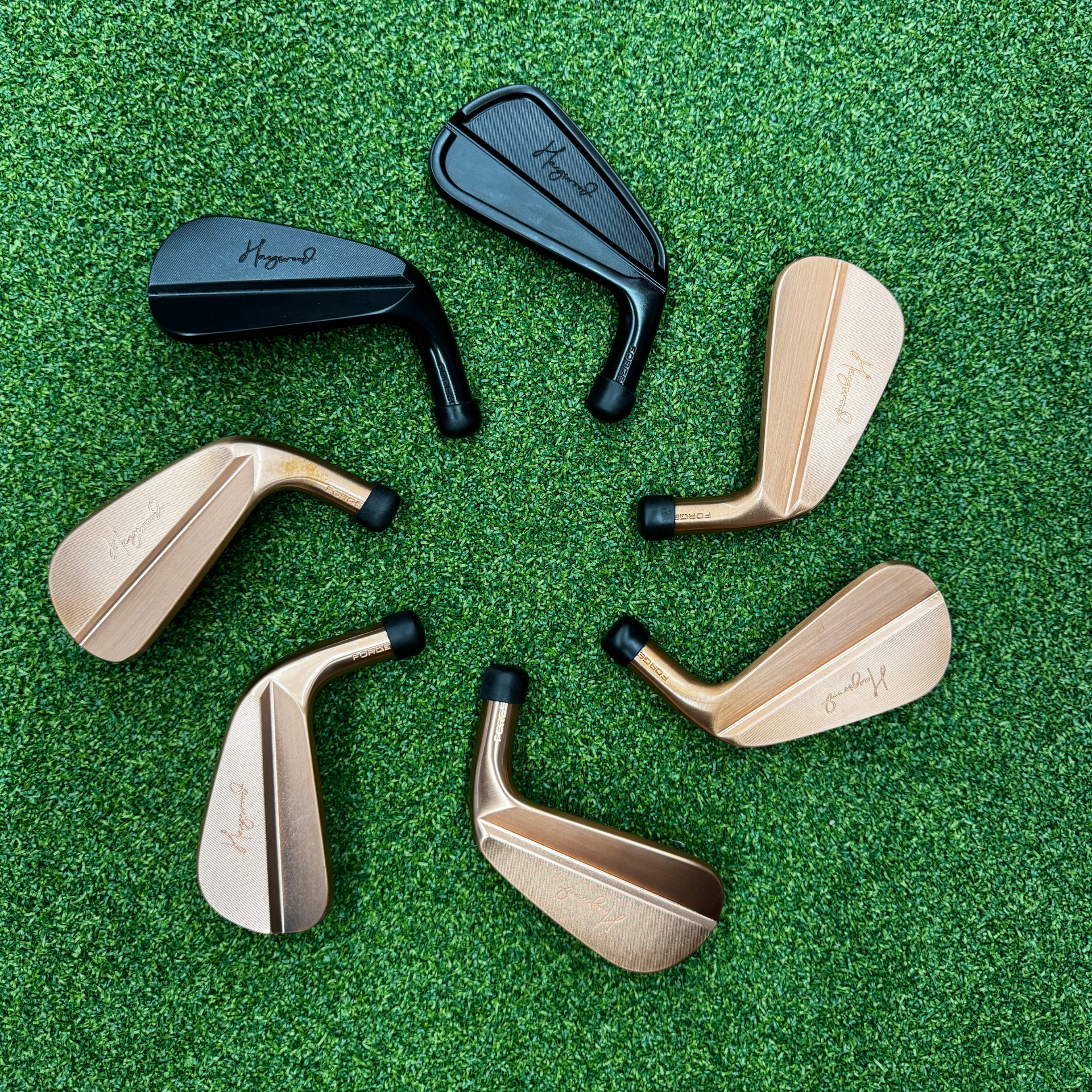 ual‑Finish Combo Irons – Copper & Nitride Sets 01/02 | Haywood