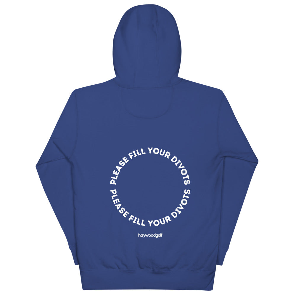 blue golf hoodies